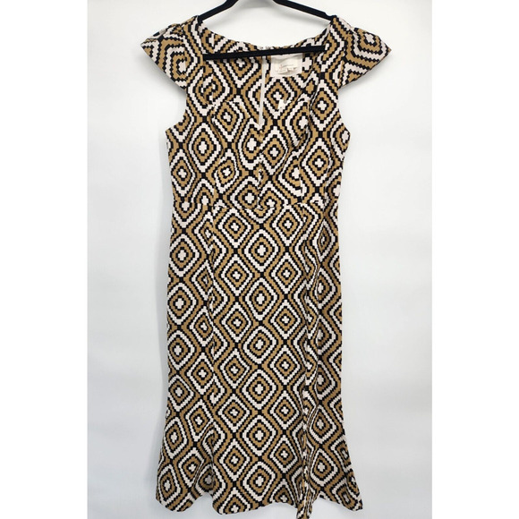 NWT Anthropologie The Cecily Fit & Flare Sweetheart Dress Sz XL Black #NC410 - Picture 2 of 11